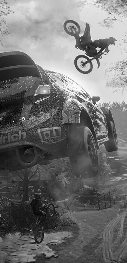 Live stream is starting video grayscale black and white